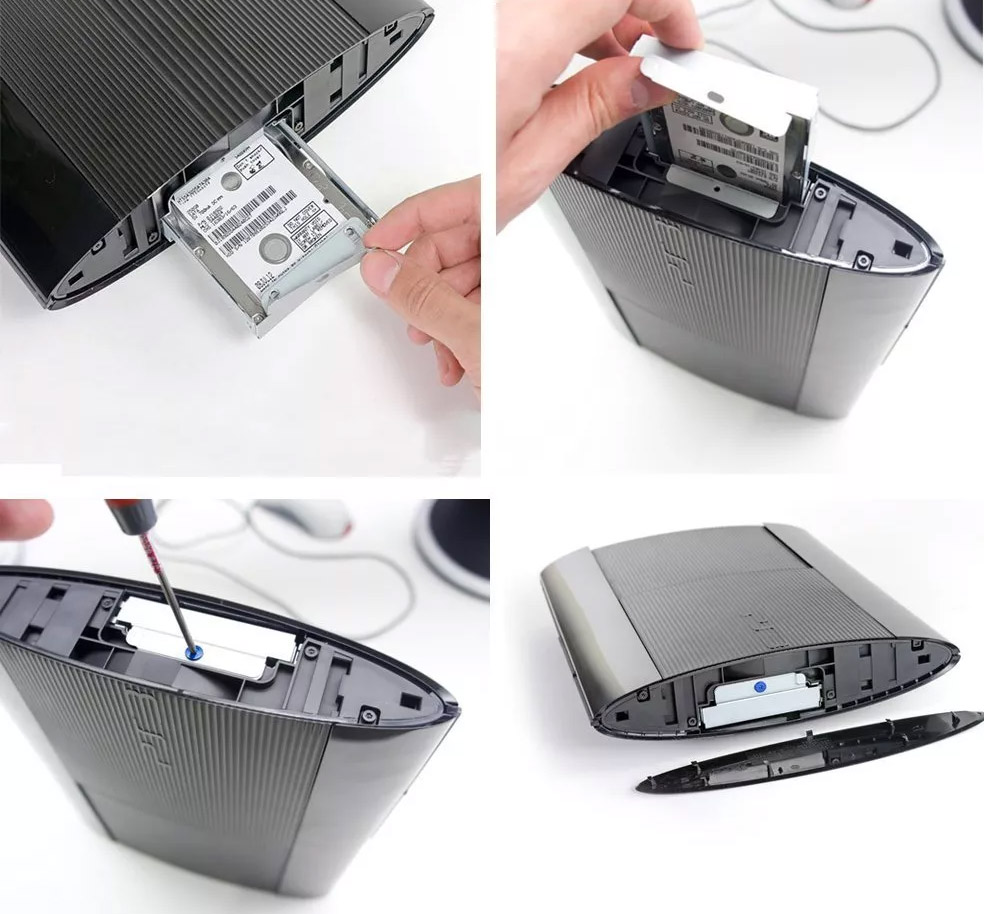 Harddisk na PS3 Superslim instalace